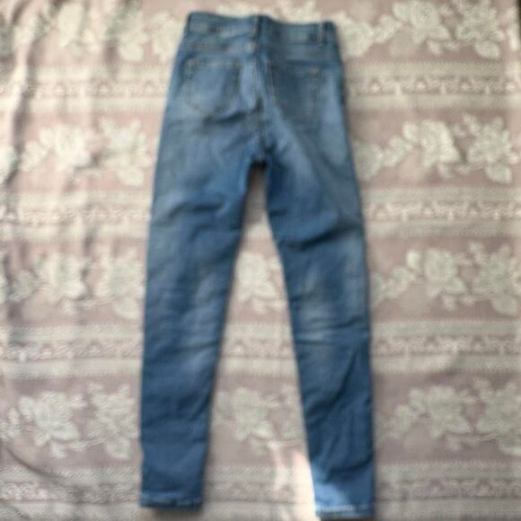 Nice Istanbul Women's Beaded Blue Jeans - Picture 4 of 6